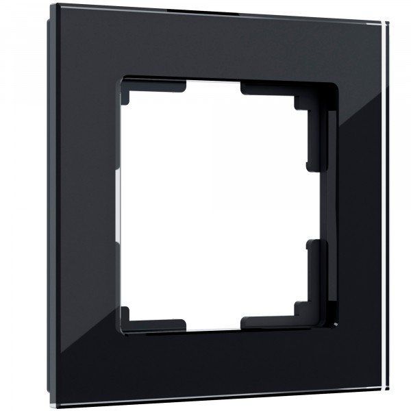 Рамка на 1 пост Werkel WL01-Frame-01 Favorit (черный) - купить в Краснодаре