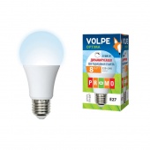 Лампа светодиодная диммируемая LED-A60-8W E27 Volpe