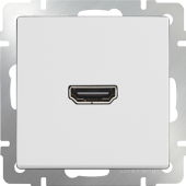 Розетка HDMI Werkel WL01-60-11 Белая - купить в Краснодаре