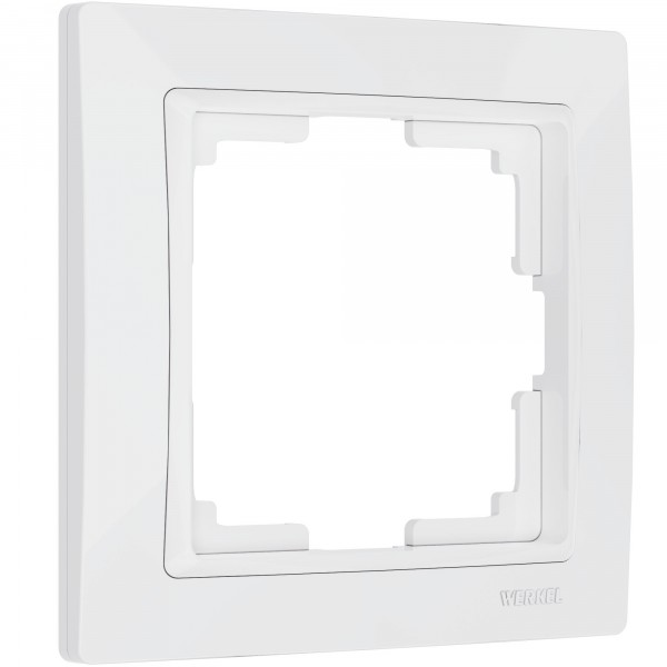 Рамка на 1 пост Werkel WL03-Frame-01 Snabb Basic (белый) - купить в Краснодаре