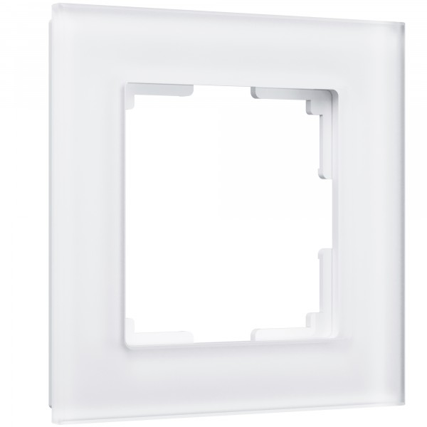 Рамка на 1 пост Werkel WL01-Frame-01 Favorit (белый матовый) - купить в Краснодаре