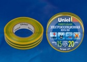 Изолента Uniel UIT-135P 20/15/01 YGR - купить в Краснодаре
