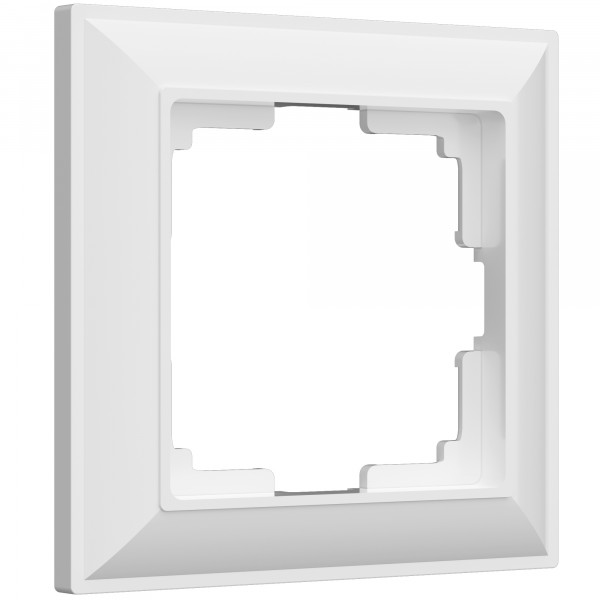 Рамка на 1 пост Werkel W0012201 Fiore (белый) - купить в #REGION_NAME_DECLINE_PP#