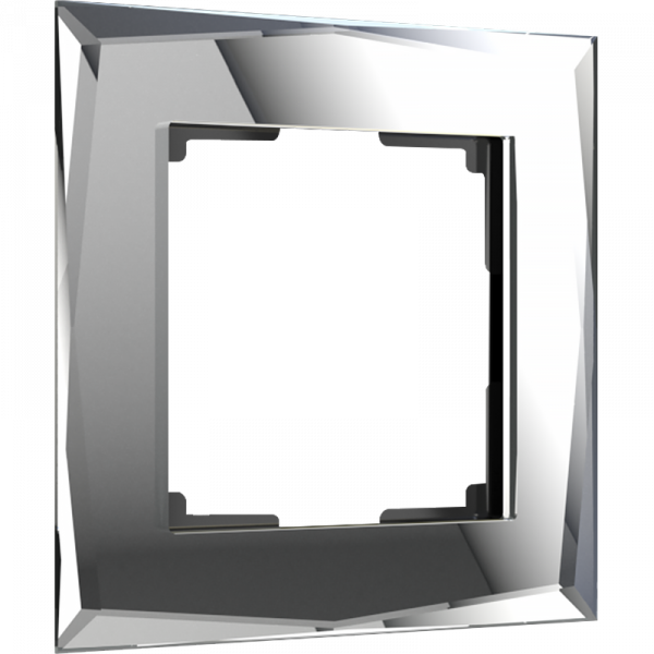 Рамка на 1 пост Werkel WL08-Frame-01 Diamant Зеркальные - купить в Краснодаре
