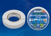 Изолента Uniel UIT-135P 20/15/01 WHT - купить в Краснодаре