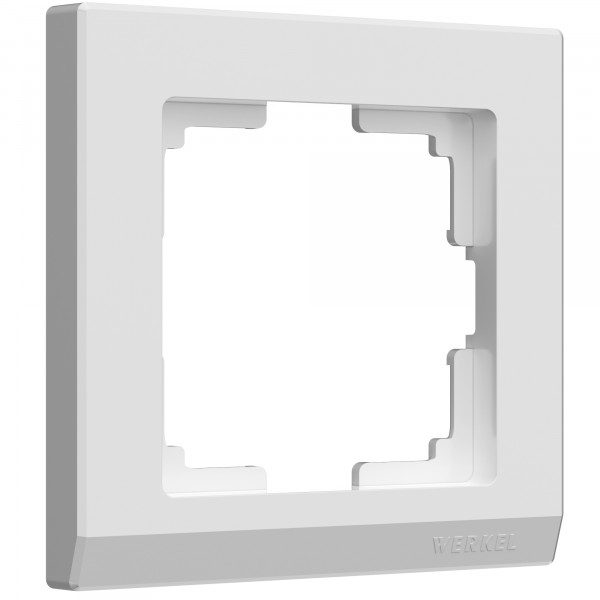 Рамка на 1 пост Werkel WL04-Frame-01 Stark (белый) - купить в #REGION_NAME_DECLINE_PP#
